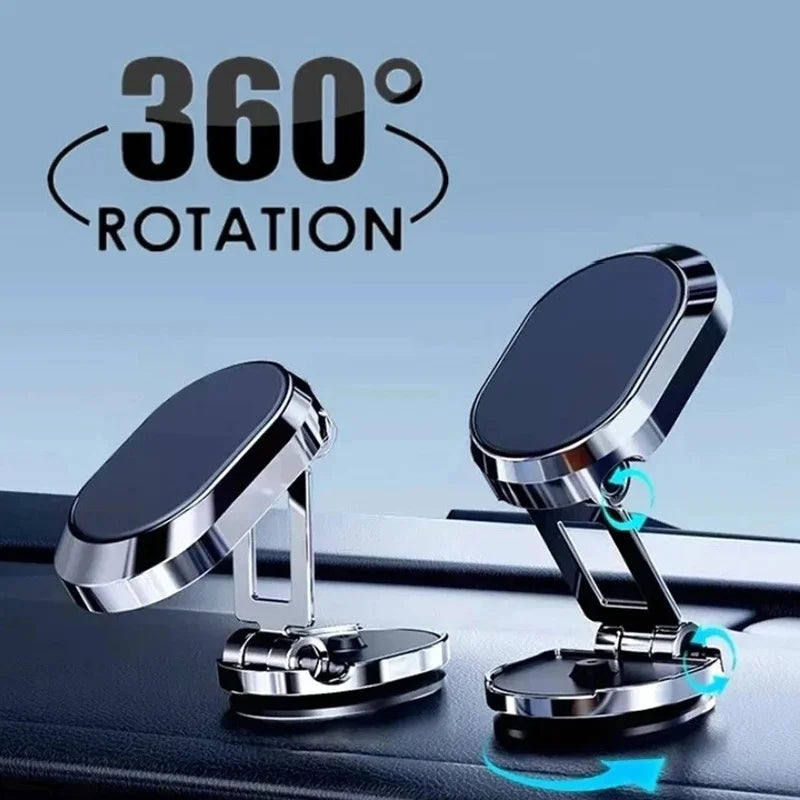 Soporte magnético para teléfono de coche con rotación de 1080°