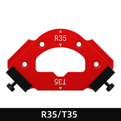 Aluminum Corner Radius Jig Router Template for Woodworking