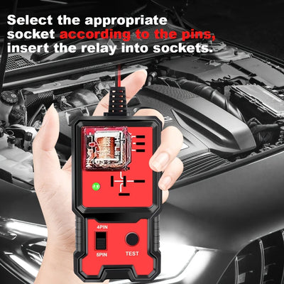 12V Car Relay & Battery Tester