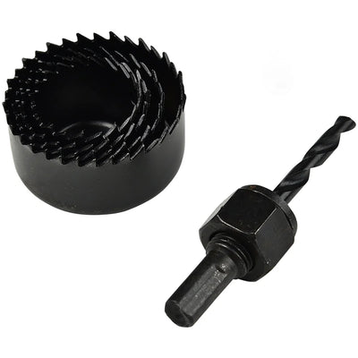 Carbon Steel Hole Saw Kit with Carrying Case (19mm–127mm)