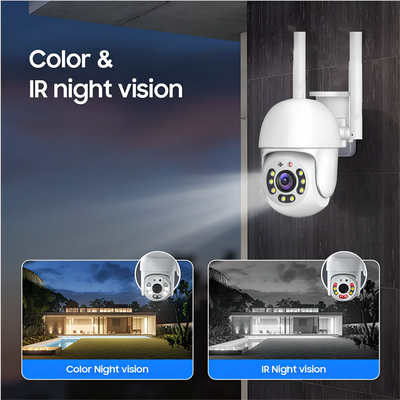 4MP Outdoor PTZ WiFi Security Camera