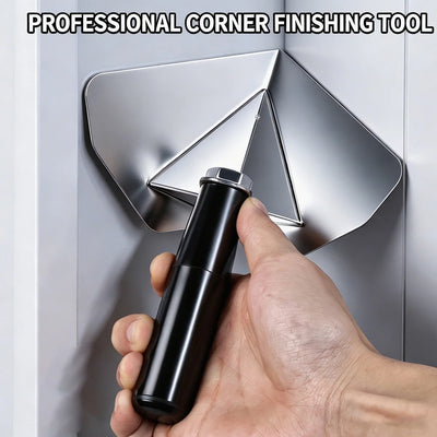 90° Stainless Steel Corner Trowel – Drywall & Plaster Finishing Tool