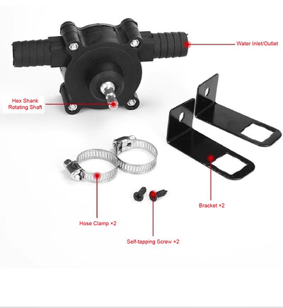 Drill Powered Water Pump