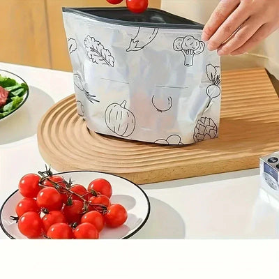 Reusable Aluminum Foil Food Storage Bags