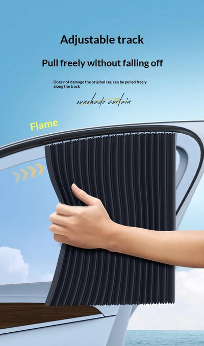 Foldable Car Side Window Sun Shades (2/4 PCS)