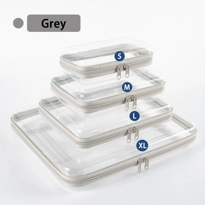 Transparent Zipper Storage Bag