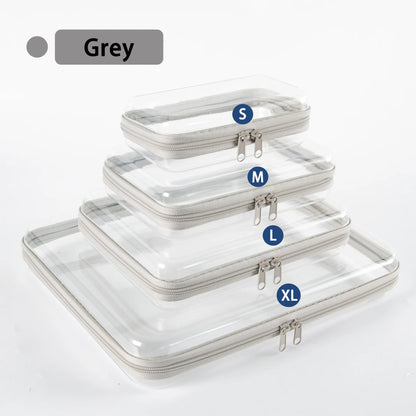 Transparent Zipper Storage Bag