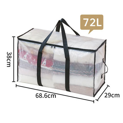 Foldable Transparent Organizer Bag