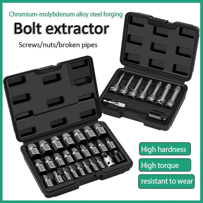 Universal Damaged Screw Extractor Set