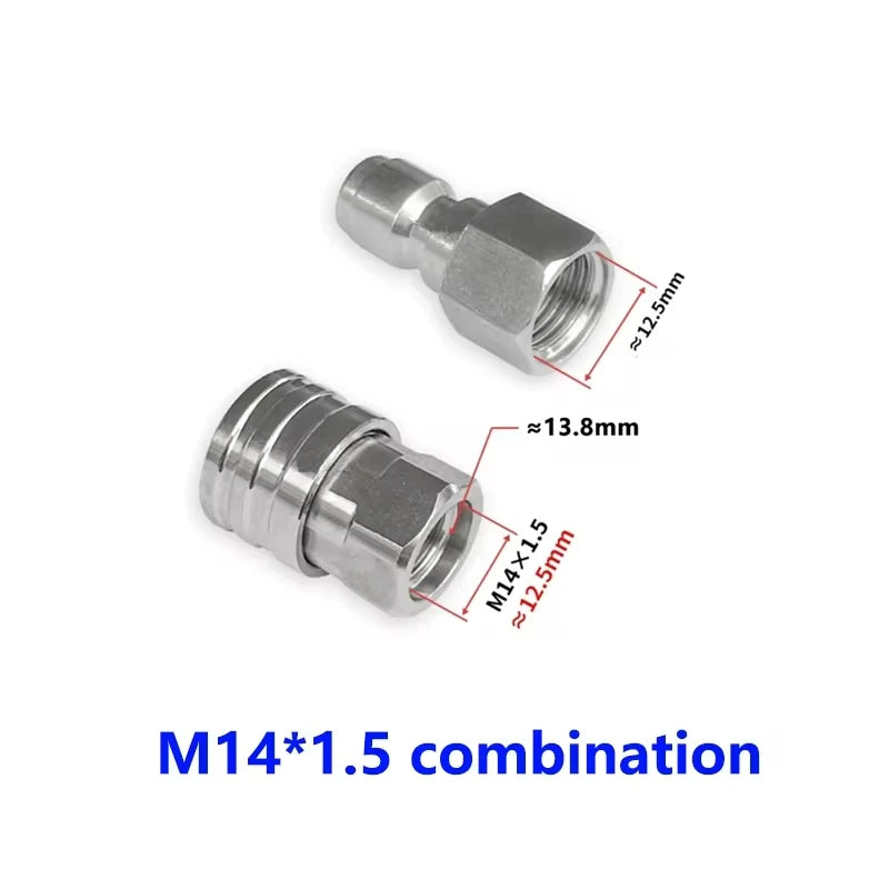 1/4" Pressure Washer Quick Connect Adapter Set