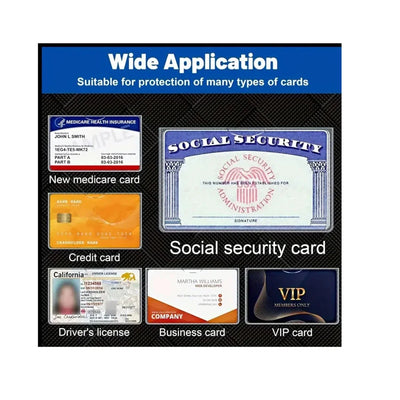 PVC Card Protector Sleeves (8/10/20 Pack)
