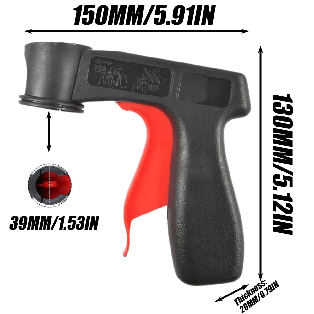 Spray Paint Gun Handle Set
