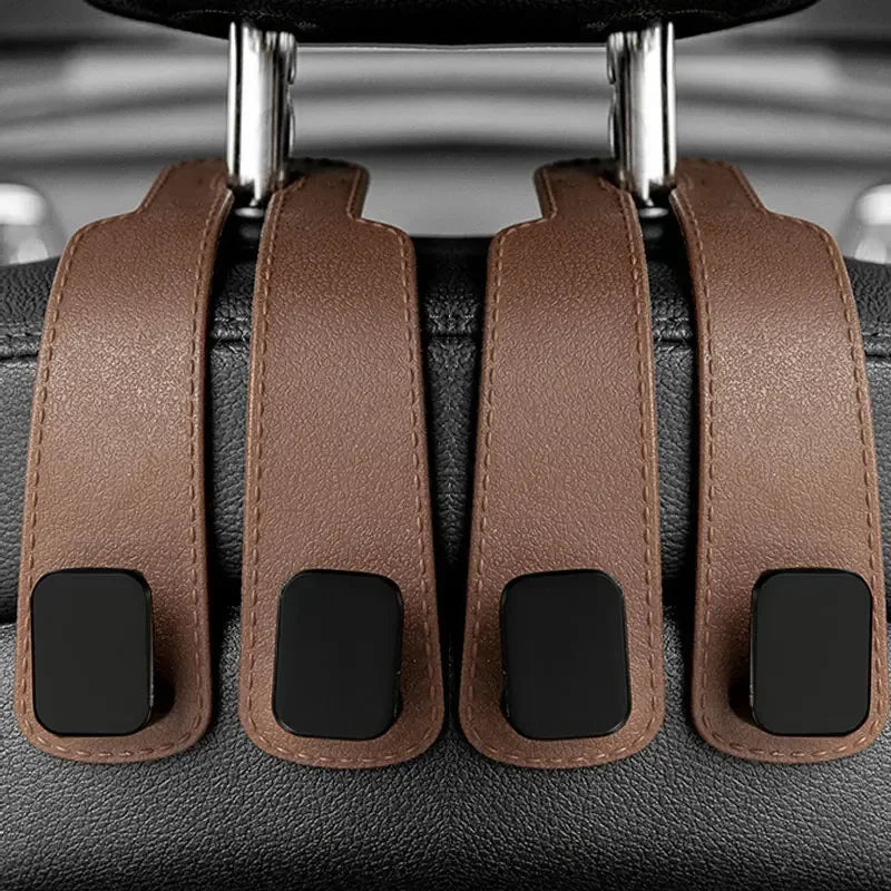 Leather Car Seat Back Hook