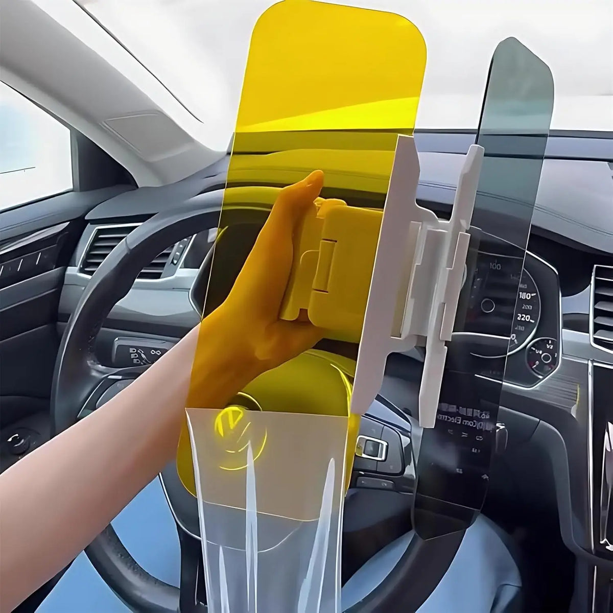 2-in-1 Day & Night Anti-Glare Car Sun Visor Extender