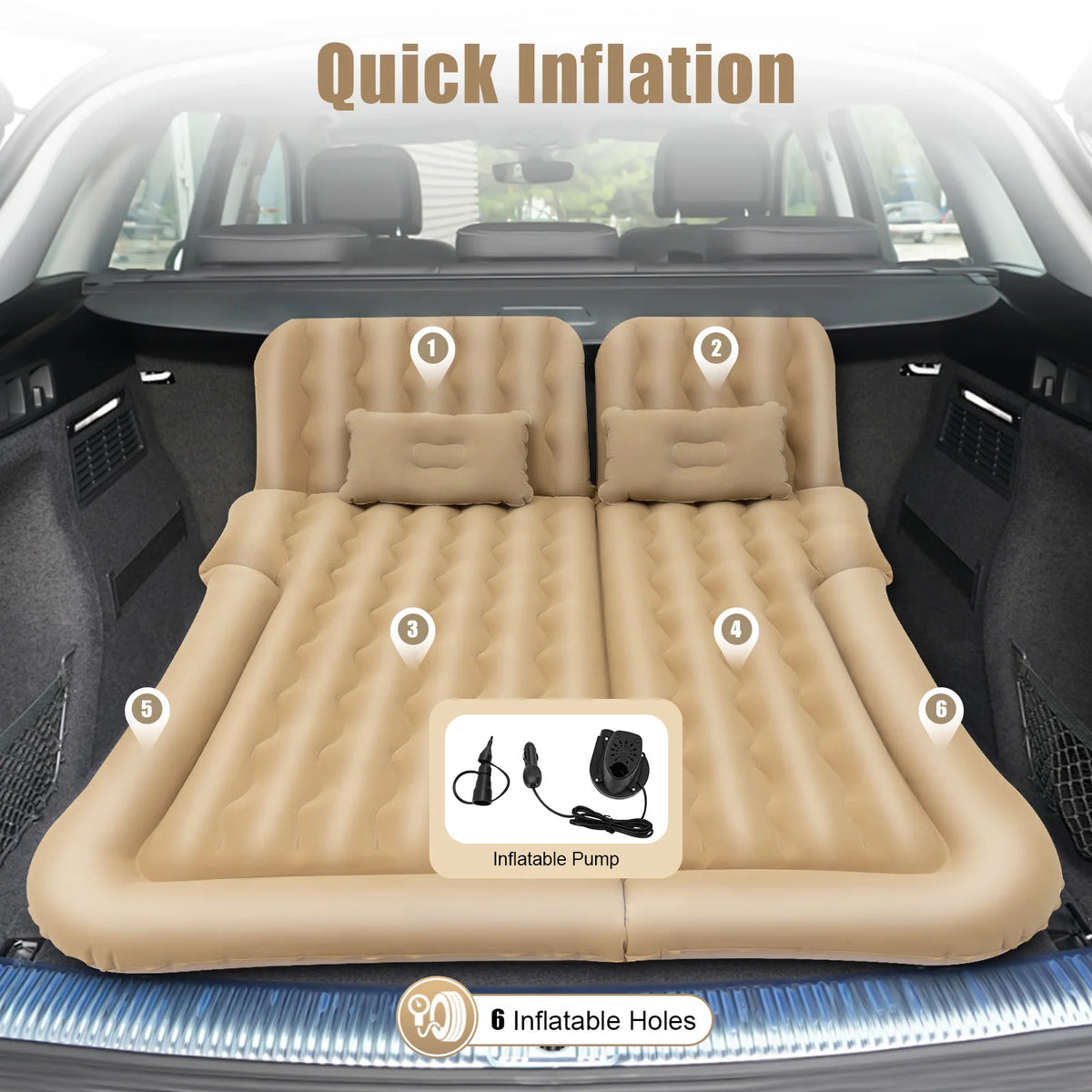 Inflatable Car Air Mattress