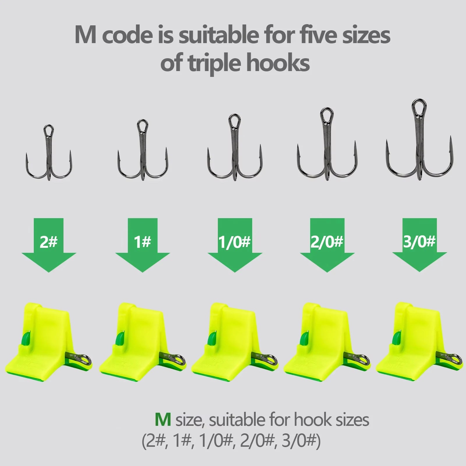 10-Piece Safety Treble Hook Covers & Bonnet Protectors