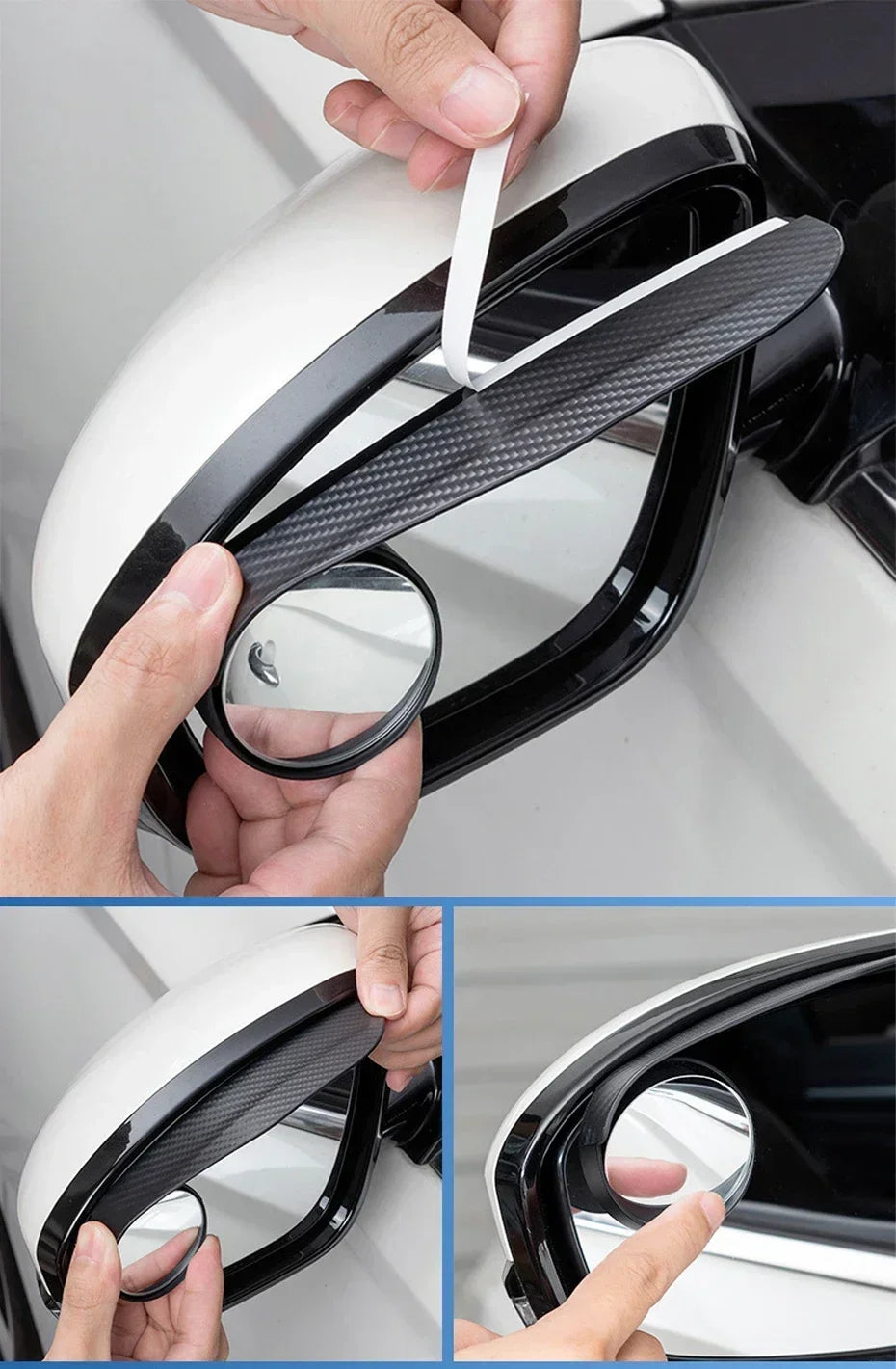 Car Side Mirror Rain Visor