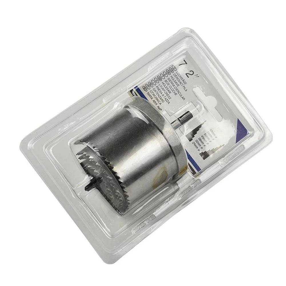 Carbon Steel Hole Saw Kit with Carrying Case (19mm–127mm)