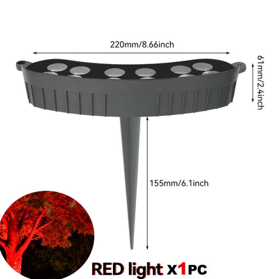AC110V–265V LED Tree Ring Landscape Light