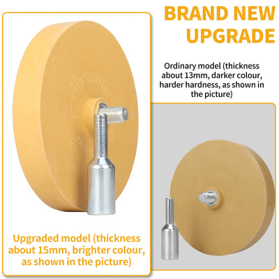 Rubber Eraser Wheel Decal Remover Tool