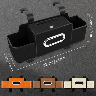 Car Back Seat Storage Organizer