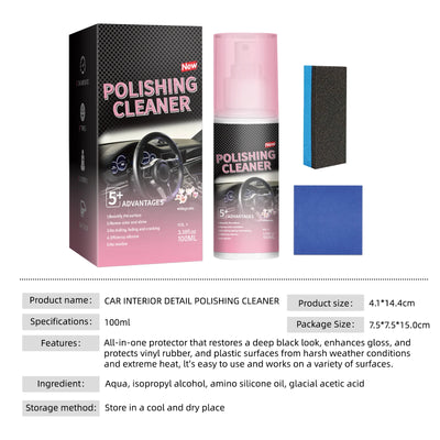 Car Interior Polishing Cleaner