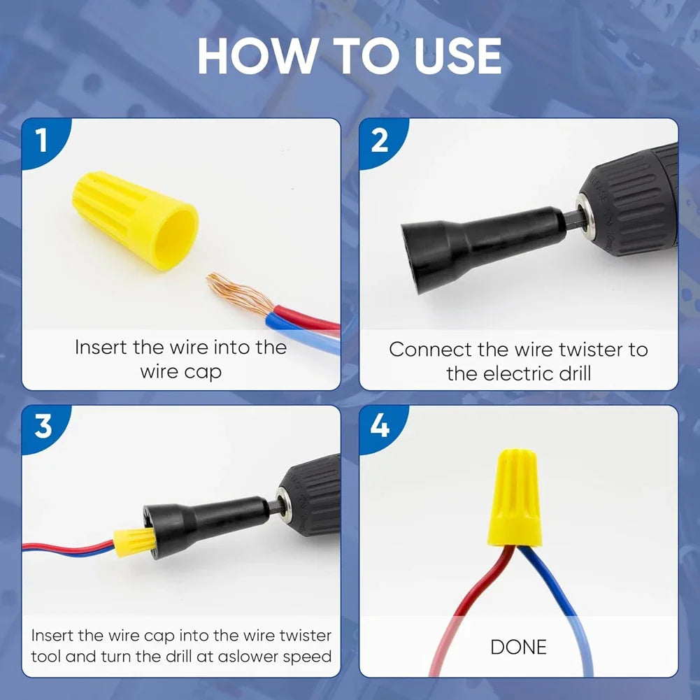 Wire Twister Drill Bit