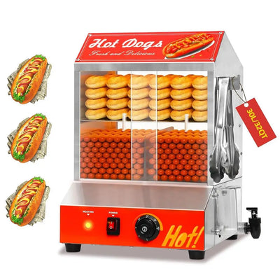 2-Tier Hot Dog & Bun Warmer
