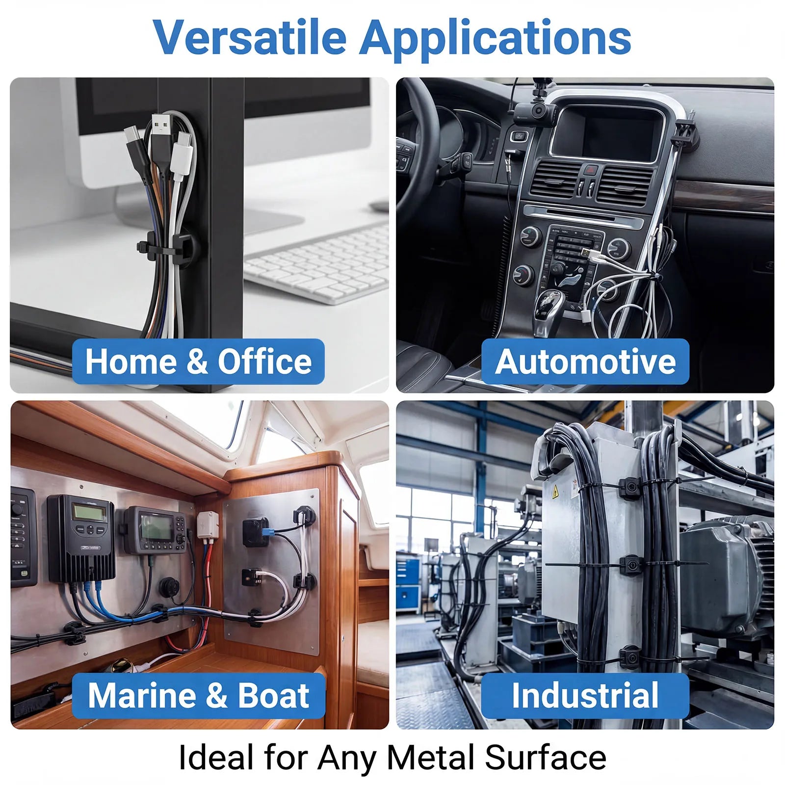 Waterproof Magnetic Cable Holders