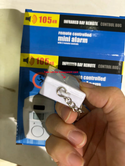 Wireless PIR Motion Sensor Alarm with 2 Remotes
