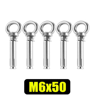 Stainless Steel Expansion Eye Bolt