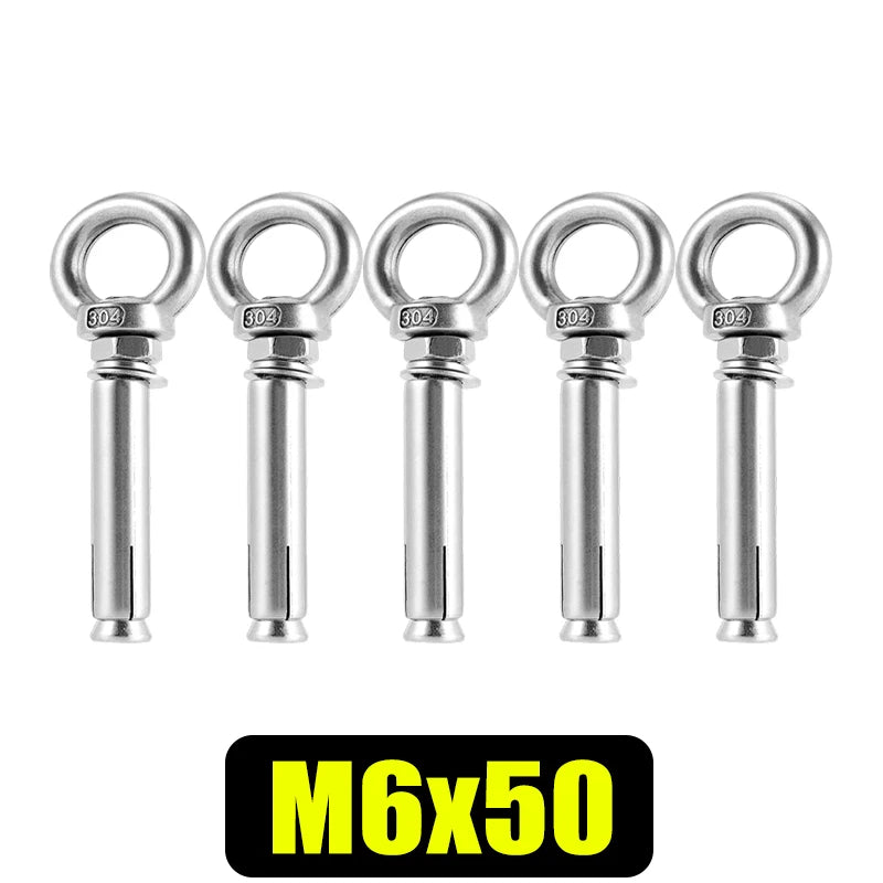 Stainless Steel Expansion Eye Bolt