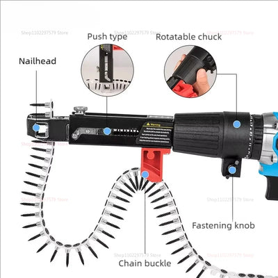 Auto Feed Screw Gun Attachment