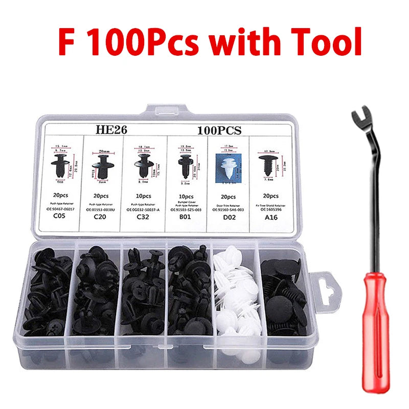 Car Clip Fastener Kit