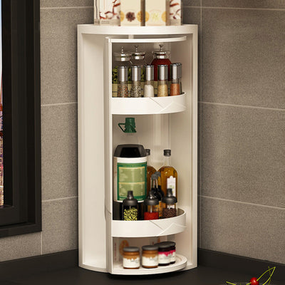 360° Rotating Corner Kitchen Spice Rack
