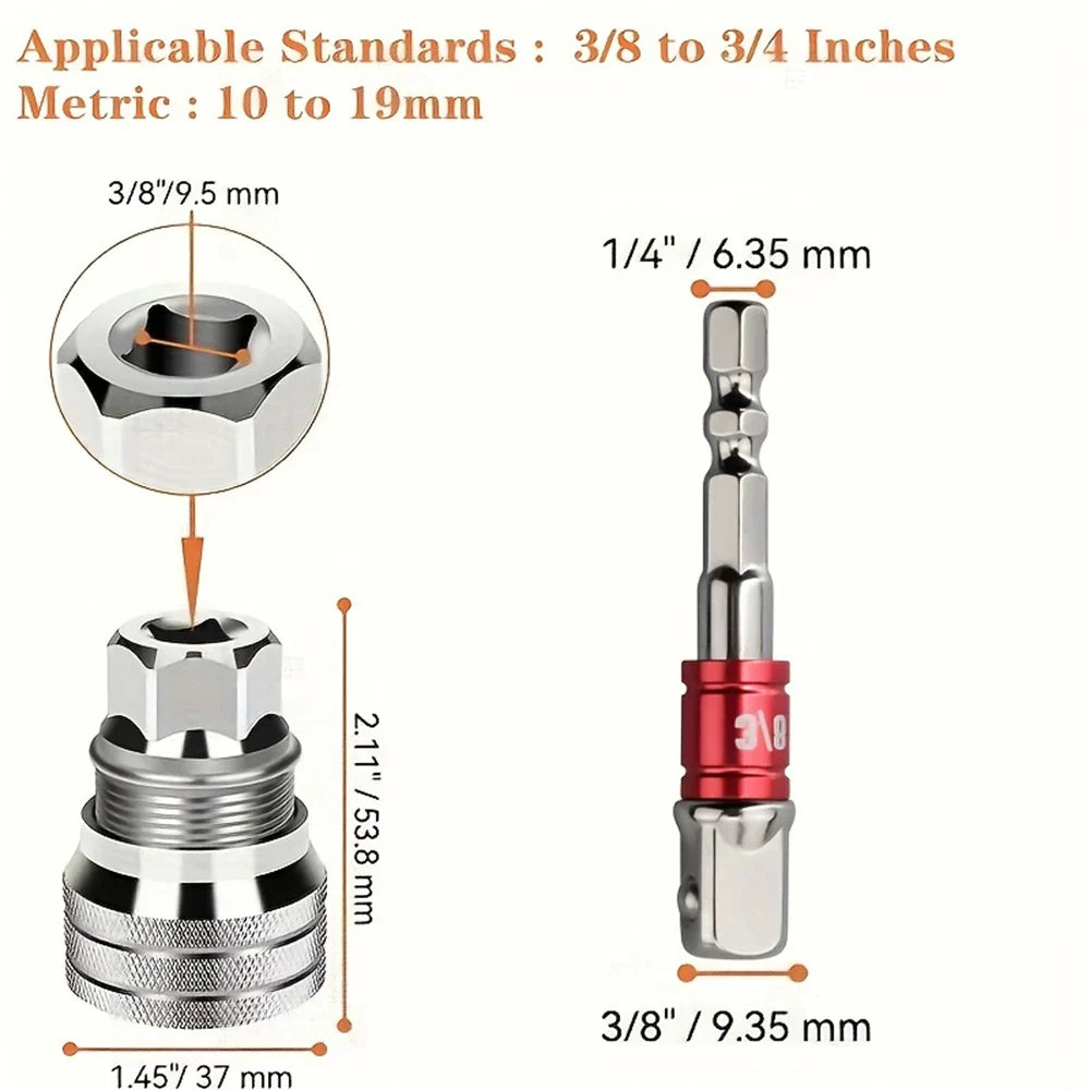 Universal Socket Wrench 10~19mm