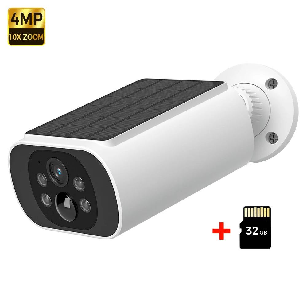 2.5K Solar WiFi Outdoor Security Camera
