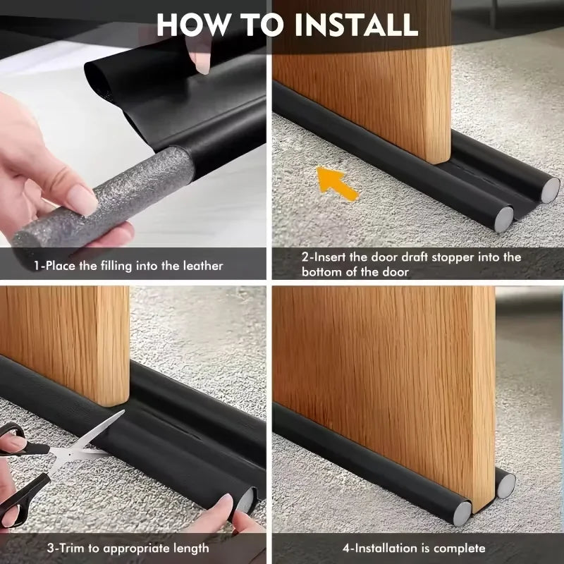 Adjustable Under Door Draft Stopper (N)