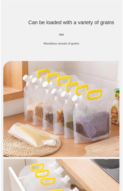 4-Pack Airtight Food Storage Bags