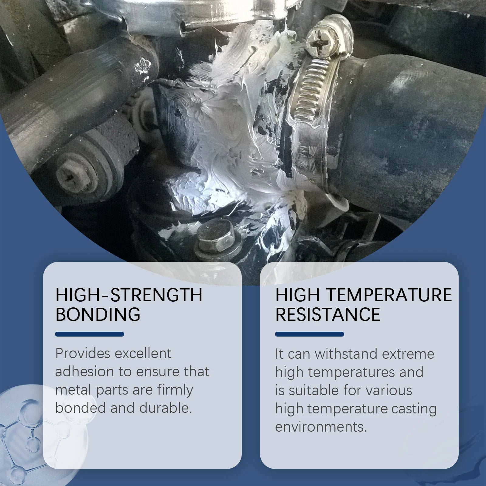 Strong Metal Repair Glue (High Temp & Waterproof)