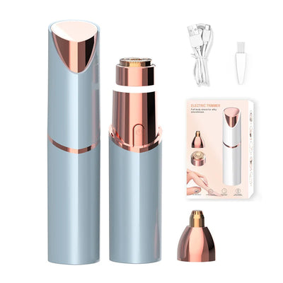 Mini Electric Facial Hair Remover & Eyebrow Trimmer