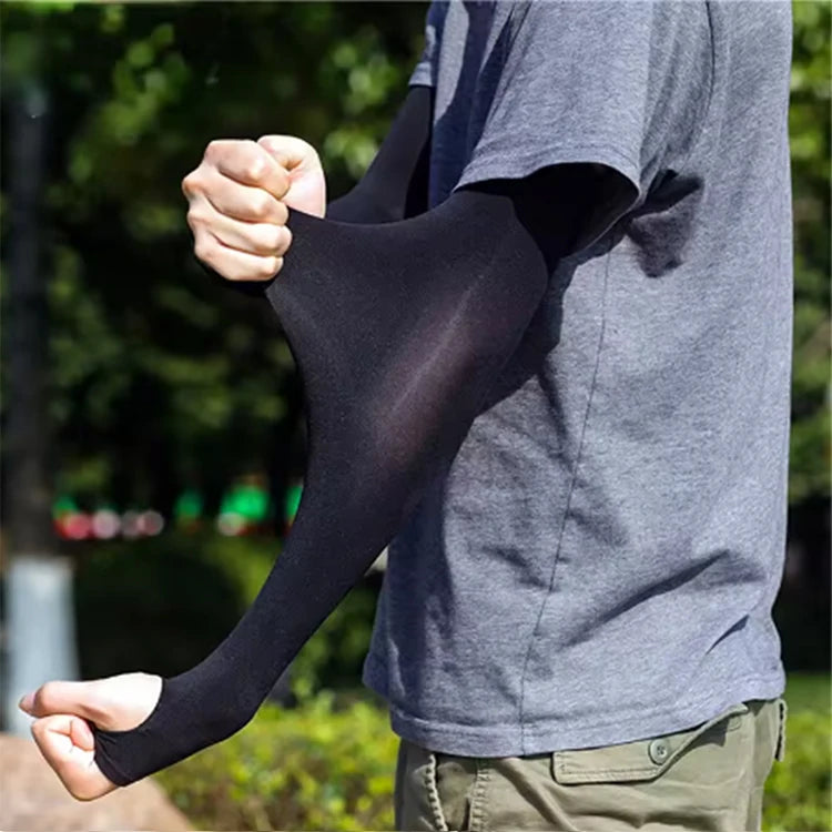 4 Pairs UV Protection Cooling Arm Sleeves (T)