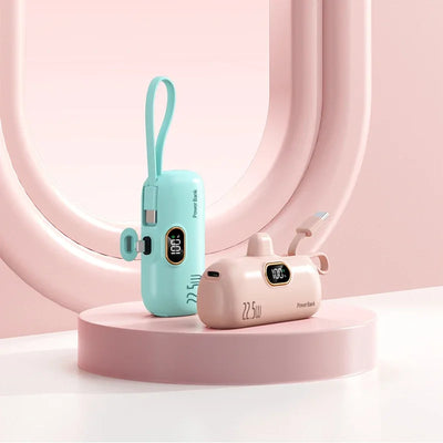 Mini Capsule Power Bank 22.5W Fast Charging