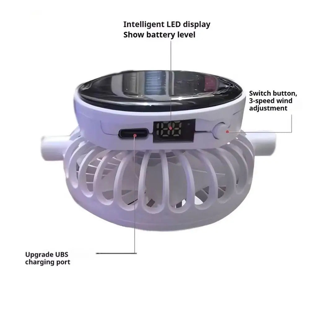Solar Cooling Fan Hat