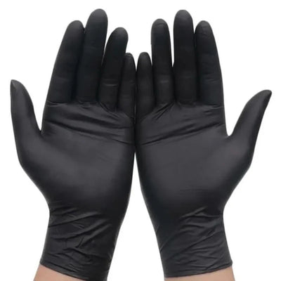 Black Nitrile Gloves