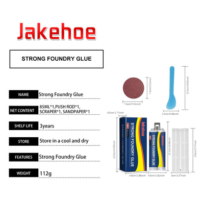 Strong Metal Repair Glue (High Temp & Waterproof)