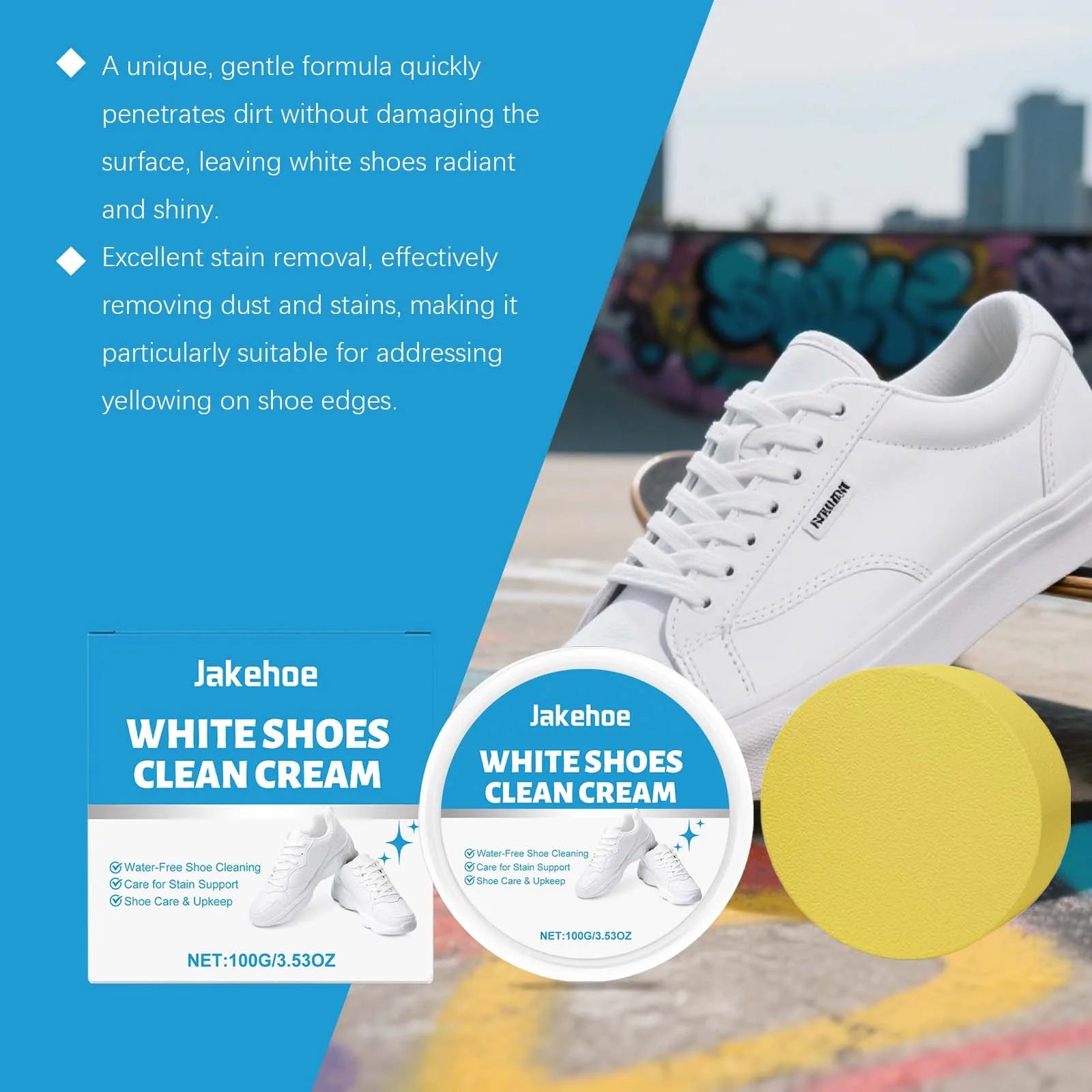 White Shoe Cleaner Cream