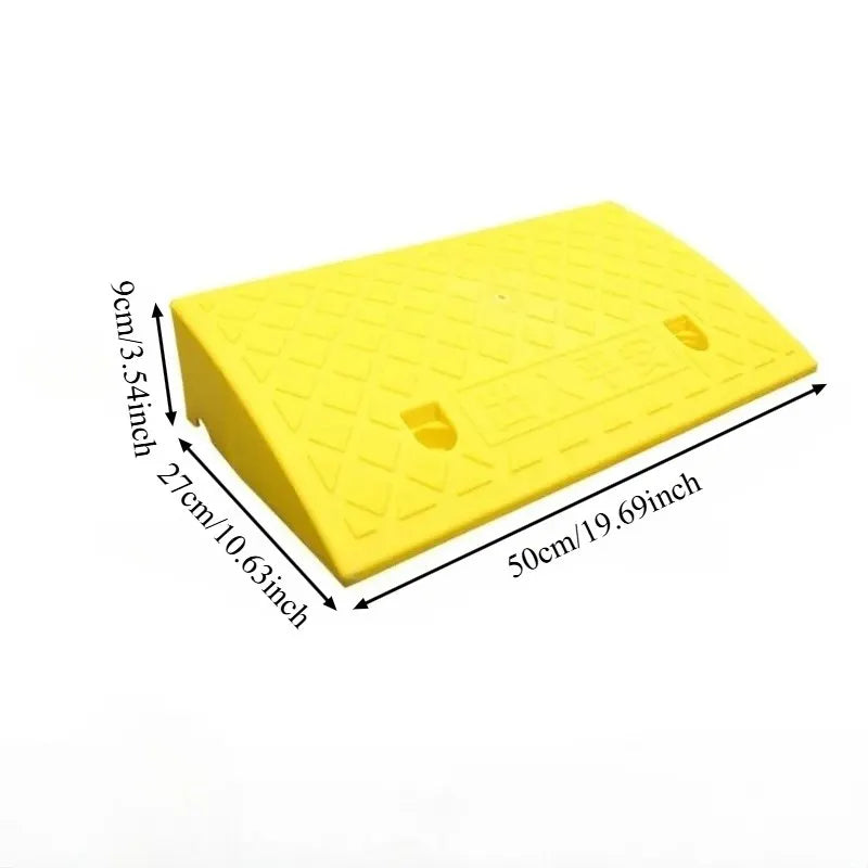 Heavy-Duty Portable Rubber Curb & Threshold Ramp