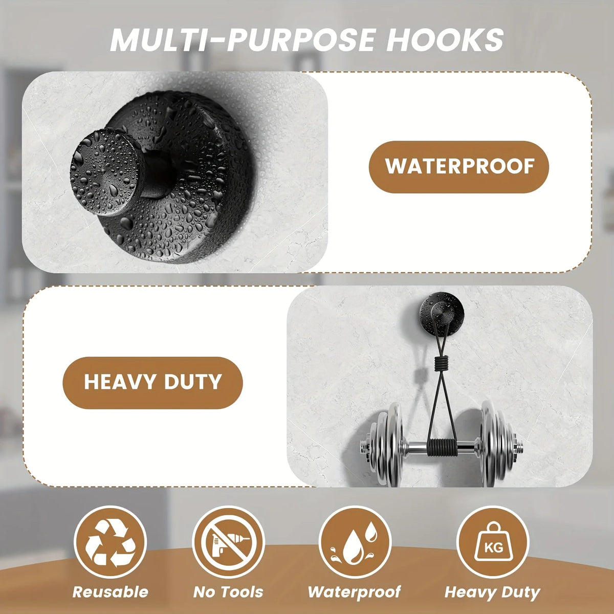 Vacuum Suction Cup Hooks
