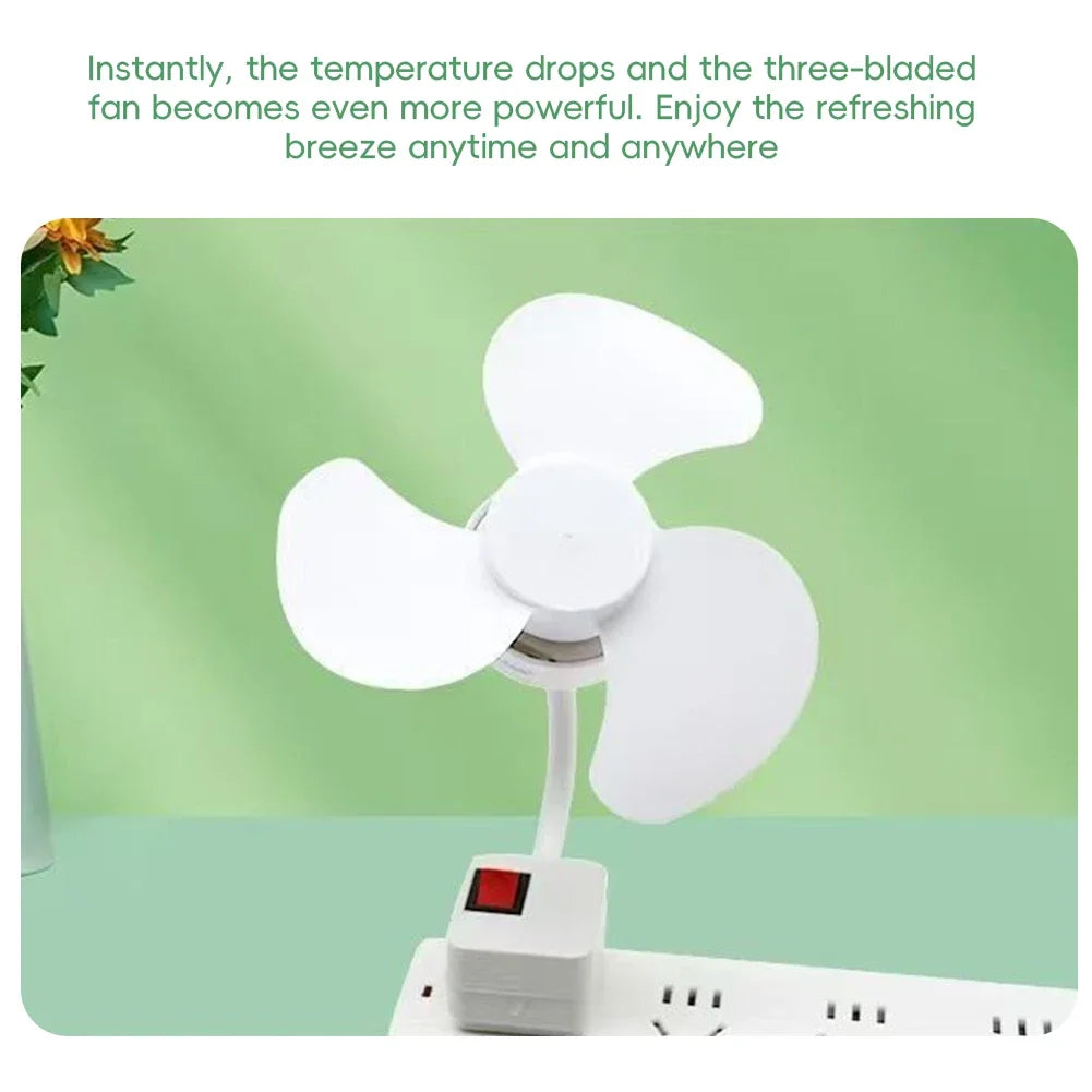 Flexible Gooseneck Desk Fan